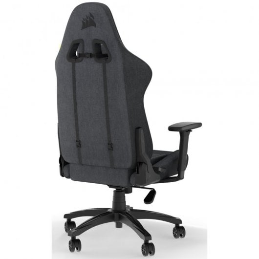 Cadeira Gaming CORSAIR TC100 (Cinzento e Preto)