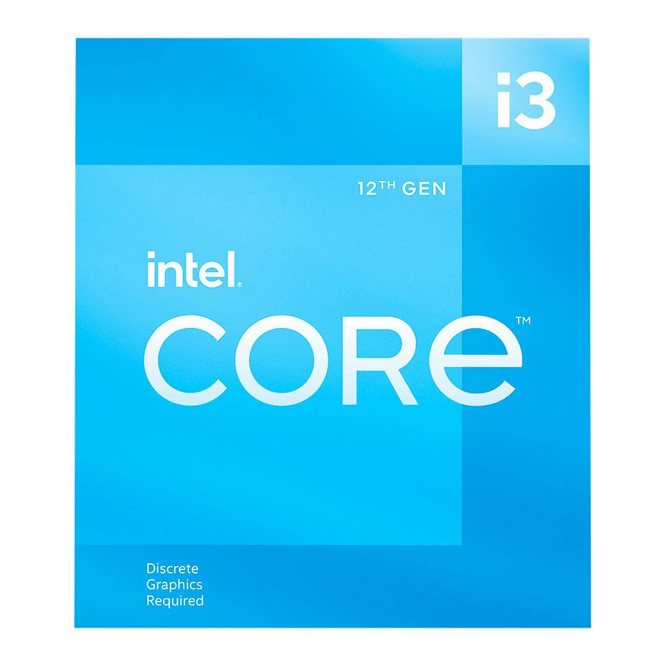 Processador Intel Core i3 12100F 4-Core (3.3GHz-4.3GHz) 12MB Skt1700