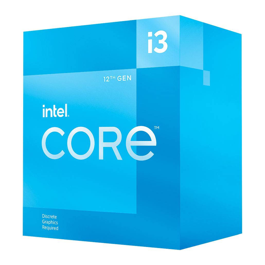 Processador Intel Core i3 12100F 4-Core (3.3GHz-4.3GHz) 12MB Skt1700