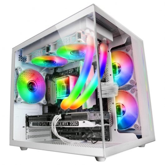 Mars Gaming Caixa Micro-ATX MC-VIEW - Branco