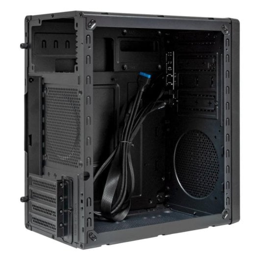 Caixa PC UNYKAch NUMEN 300 PRO Caixa Micro-ATX com 4x USB Preta/Vermelha