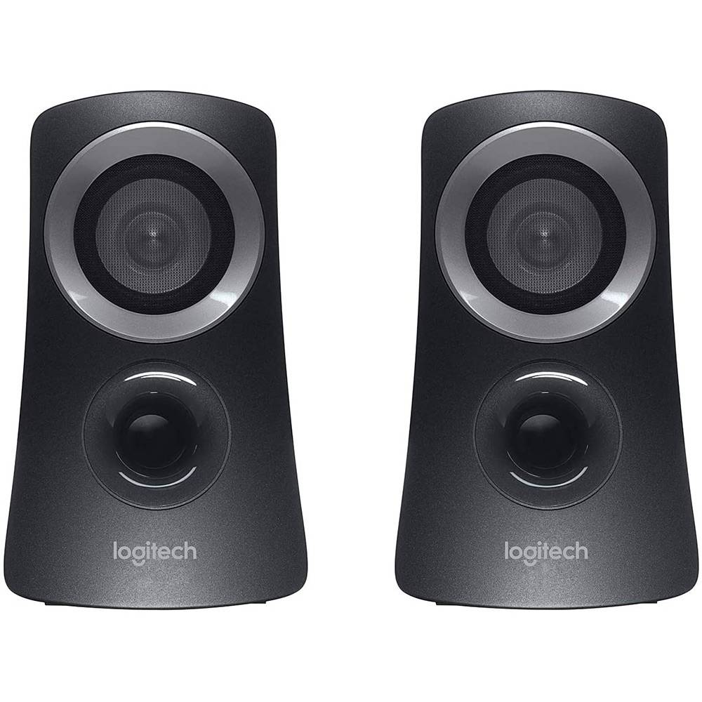Colunas Logitech Z313 2.1 50W Peak / 25W RMS Pretas