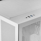 Caixa PC Mars Gaming MC-NOVAM Minitorre Vidro Temperado USB-C Branca