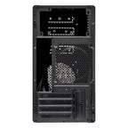 Caixa PC UNYKAch NUMEN 300 PRO Caixa Micro-ATX com 4x USB Preta/Vermelha