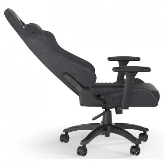 Cadeira Gaming CORSAIR TC100 (Cinzento e Preto)
