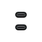 Cabo USB 2.0 3A Nanocable USB-C M/M 2 M Preto