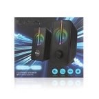 NGS GSX-150 Colunas Gaming Pretas