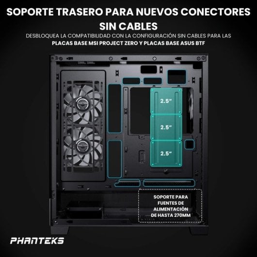 Caixa Extended-ATX Phanteks XT View D-RGB Tempered Glass Preta