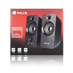 NGS SB350 Colunas Multimédia 2.0 Pretas