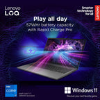 Portátil Lenovo LOQ 15IAX9E-091 15.6" i7-12650HX 16GB DDR5 1TB RTX 4050 144Hz W1