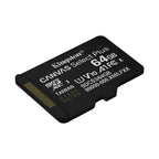 Cartão de Memória microSDXC Kingston Canvas Select Plus Gen3 64GB (100MB/s) UHS-I, U1, V10, A1 + Adaptador SD