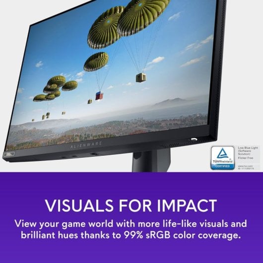 Monitor DELL - 24.5" Full HD / 500Hz / 0.5ms / AMD FreeSync Premium - AW2524HF