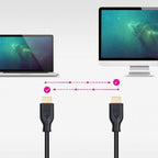 Cabo Nanocable HDMI V2.0 4K@60Hz 18Gbps CCS 3M Preto
