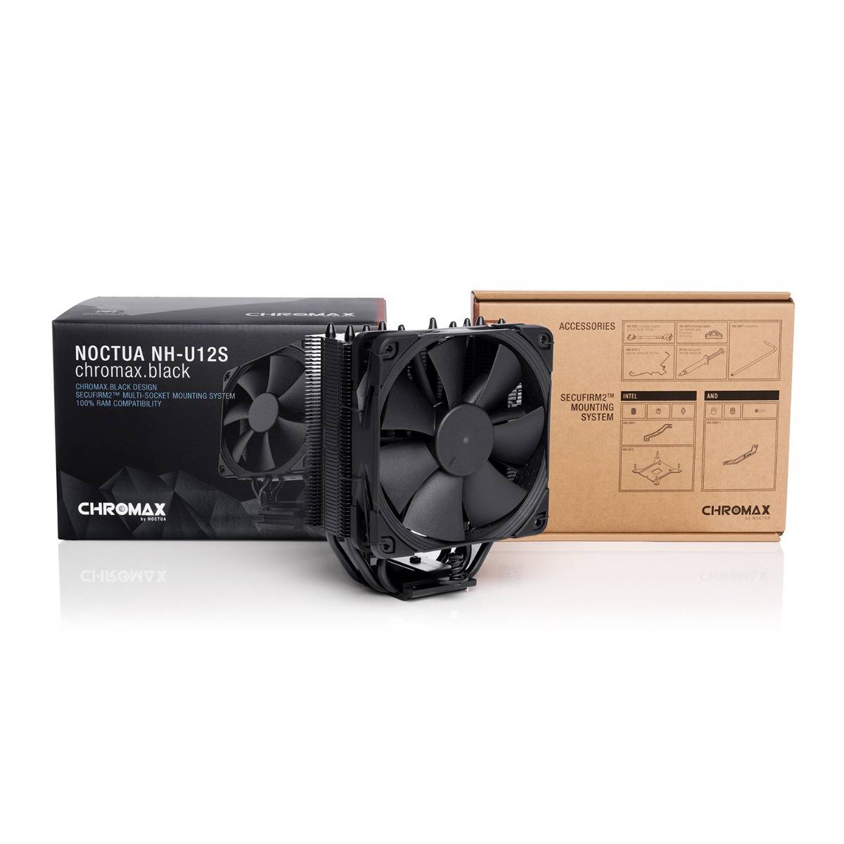 Air Cooler CPU Noctua NH-U12S Chromax Black