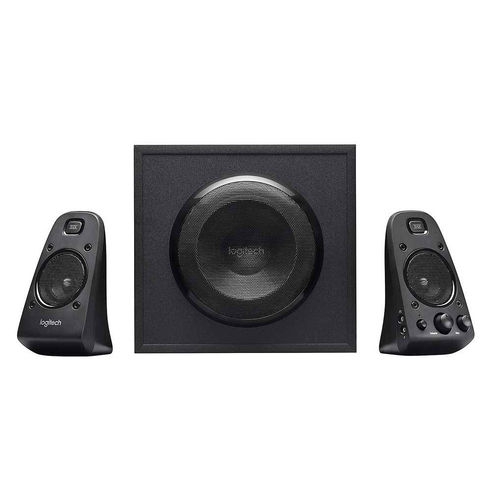 Colunas Logitech Z623 THX Sound 2.1 400W Peak / 200W RMS Pretas