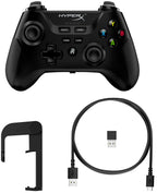Gamepad HyperX Clutch Gaming Wireless Preto c/ Suporte P/Mobile