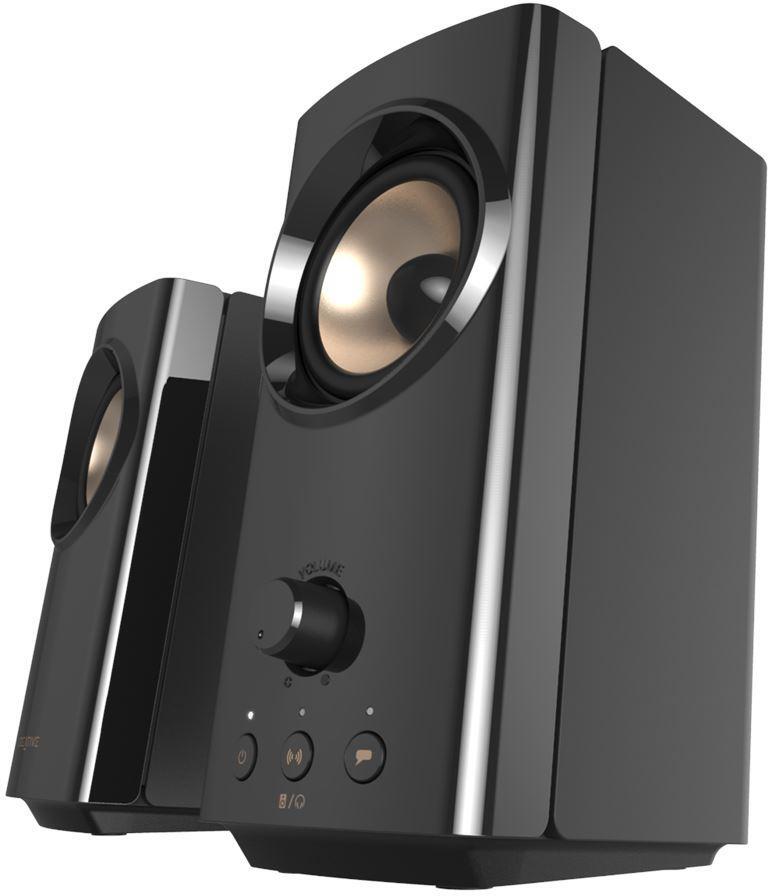 Colunas Creative T60 2.0 BT/USB-C