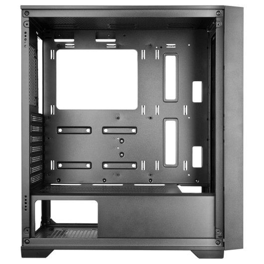 Caixa ATX Mars Gaming MC-WOOD Tempered Glass Preta