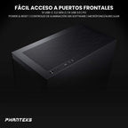 Caixa Extended-ATX Phanteks XT View D-RGB Tempered Glass Preta