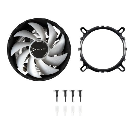 Cooler CPU Unykach Jotun DF120 RGB Compacto 120mm