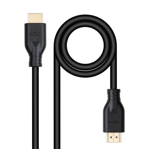 Cabo Nanocable HDMI V2.0 4K@60Hz 18Gbps CCS 1.5M Preto