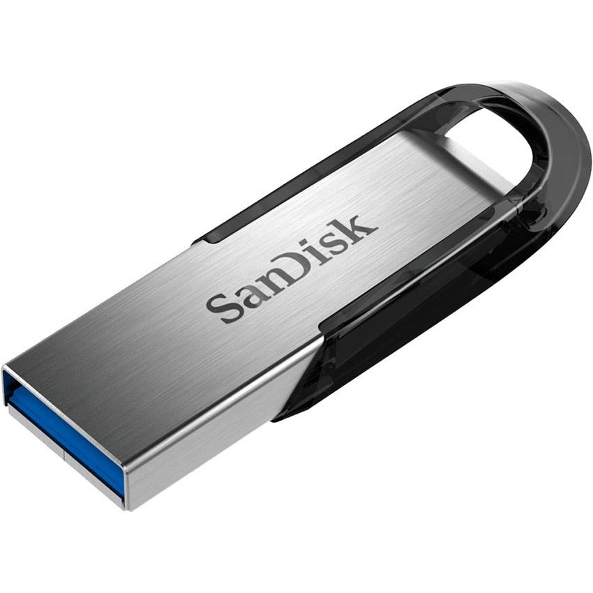 Pen Drive SanDisk Ultra Flair 256GB USB 3.0 Preta/Cinza