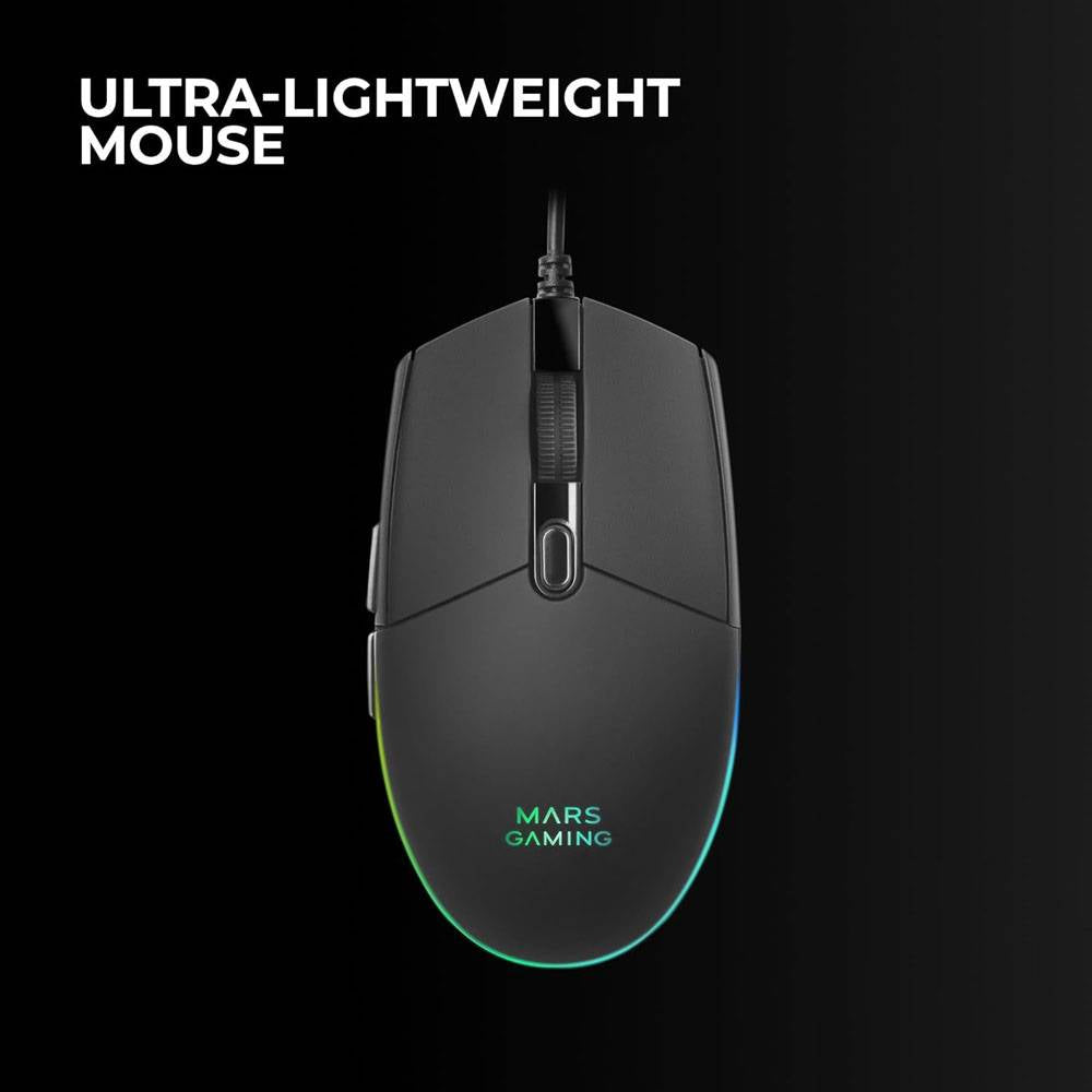 MARS GAMING COMBO 4IN1 RGB BLACK