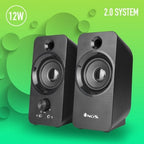 NGS SB350 Colunas Multimédia 2.0 Pretas