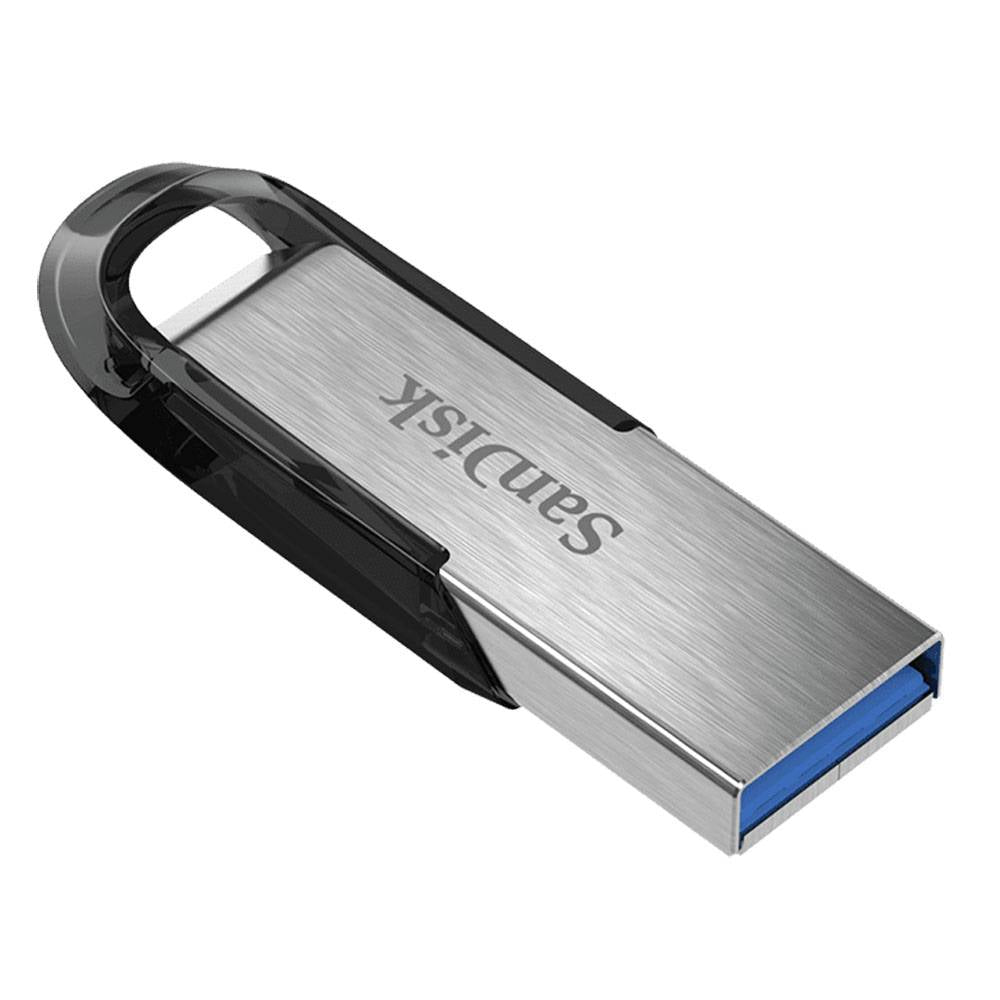 Pen Drive SanDisk Ultra Flair 512GB USB 3.0 Preta/Cinza