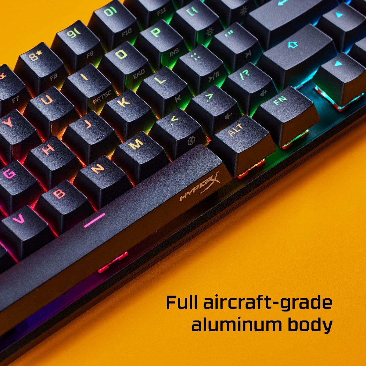 Teclado Mecânico HyperX Alloy Origins 65 Gaming HX Red (Layout US) - HKBO1T-RD-US/N
