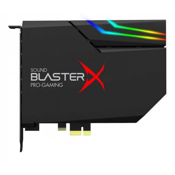 Placa de Som Creative Sound BlasterX AE-5 Plus Hi-Res RGB PCIe