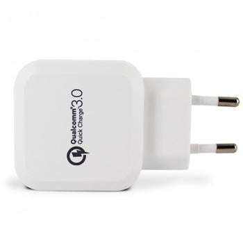 MOOOV CARREGADOR 2 X USB 5.4A (TOTAL) QUALCOMM BRANCO