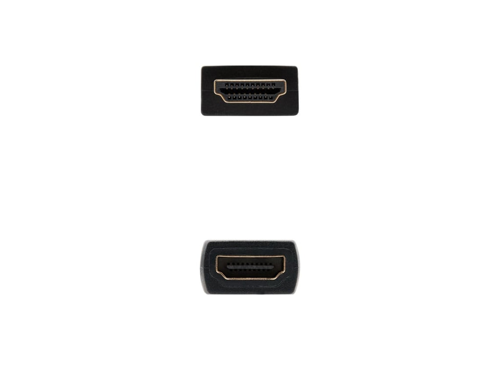 Cabo Extensão Nanocable HDMI 2.0 A/M-A/F 2 M Preto