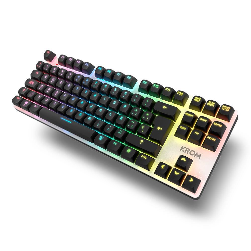 Teclado Mecânico Krom Kernel Pro TKL RGB Wireless Hot Swap Mini PT