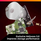 Disco Rígido 3.5" Western Digital WD Red Plus 4TB 5400RPM 256MB Cache 185MB/s SATA 6Gb/s