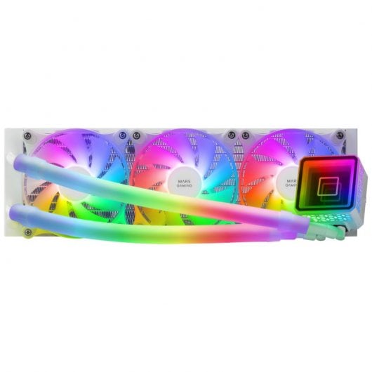 KIT MARS GAMING WATERCOOLING ML-ULTRA360W ARGB BRANCO