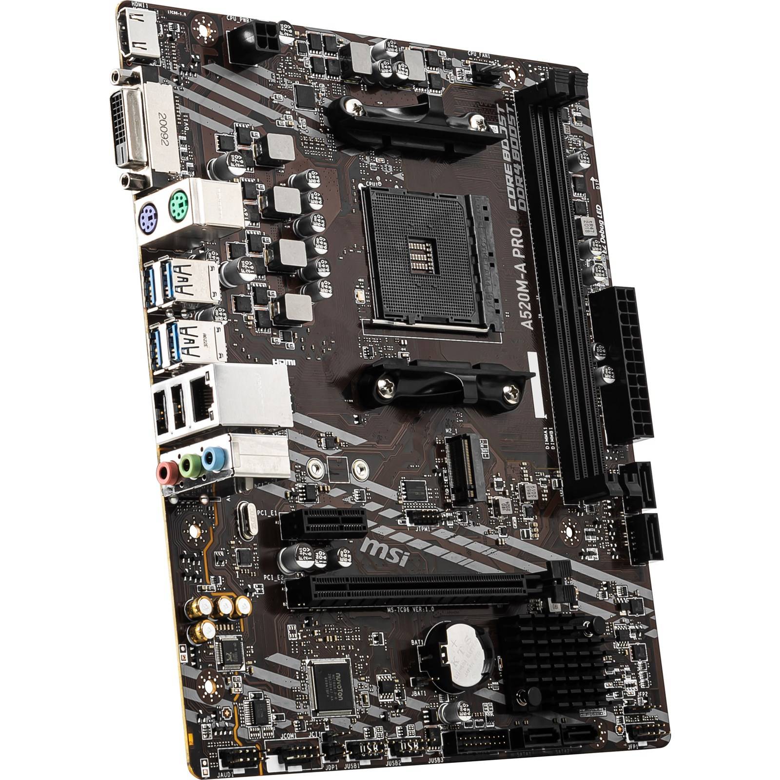 Motherboard Micro-ATX MSI A520M-A Pro SktAM4