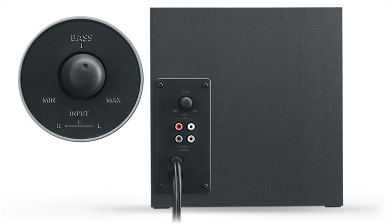 Colunas 2.1 Logitech Z333 Preto