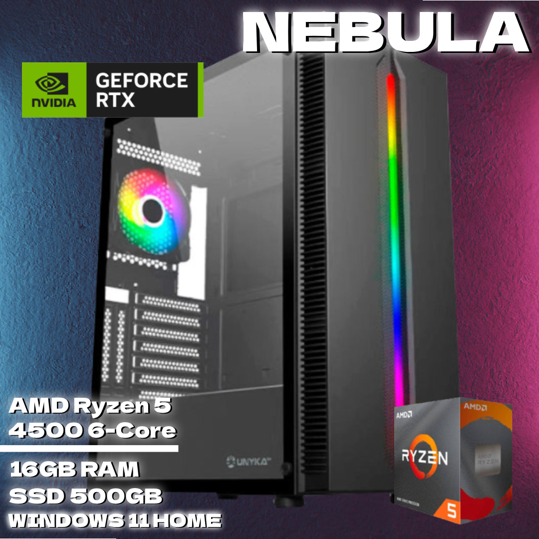 Computador Gaming | Nebula | RTX 3050 Dual OC
