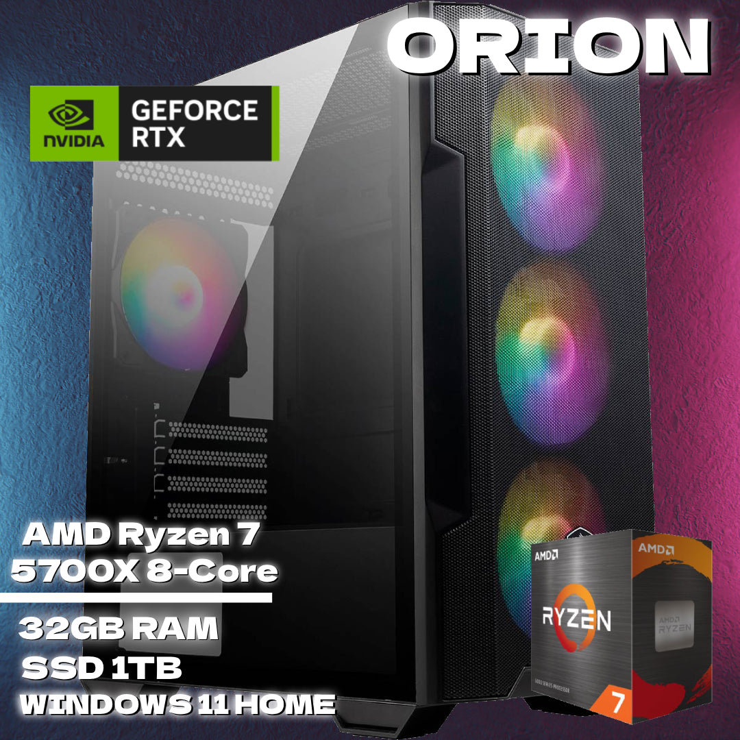 Computador Gaming | Orion | RTX 5060 Ti 8GB