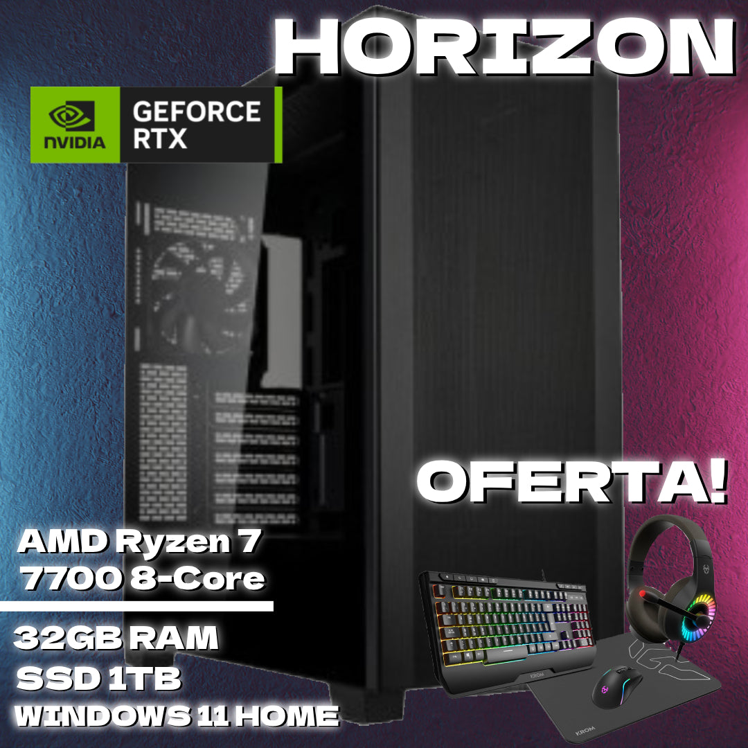 Computador Gaming | Horizon | RTX 5060 Ti 8GB