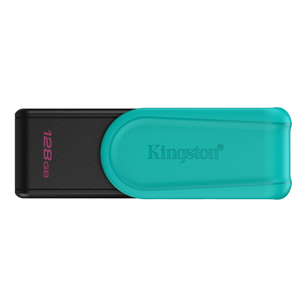 Pen Drive Kingston DataTraveler Exodia S 128GB USB 3.2 Gen1 Preta/Turquesa