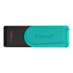 Pen Drive Kingston DataTraveler Exodia S 128GB USB 3.2 Gen1 Preta/Turquesa