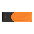 Pen Drive Kingston DataTraveler Exodia S 256GB USB 3.2 Gen1 Preta/Laranja