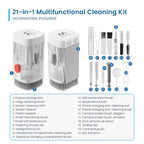Kit de Limpeza Multifuncional 21 em 1 Ewent EW5631