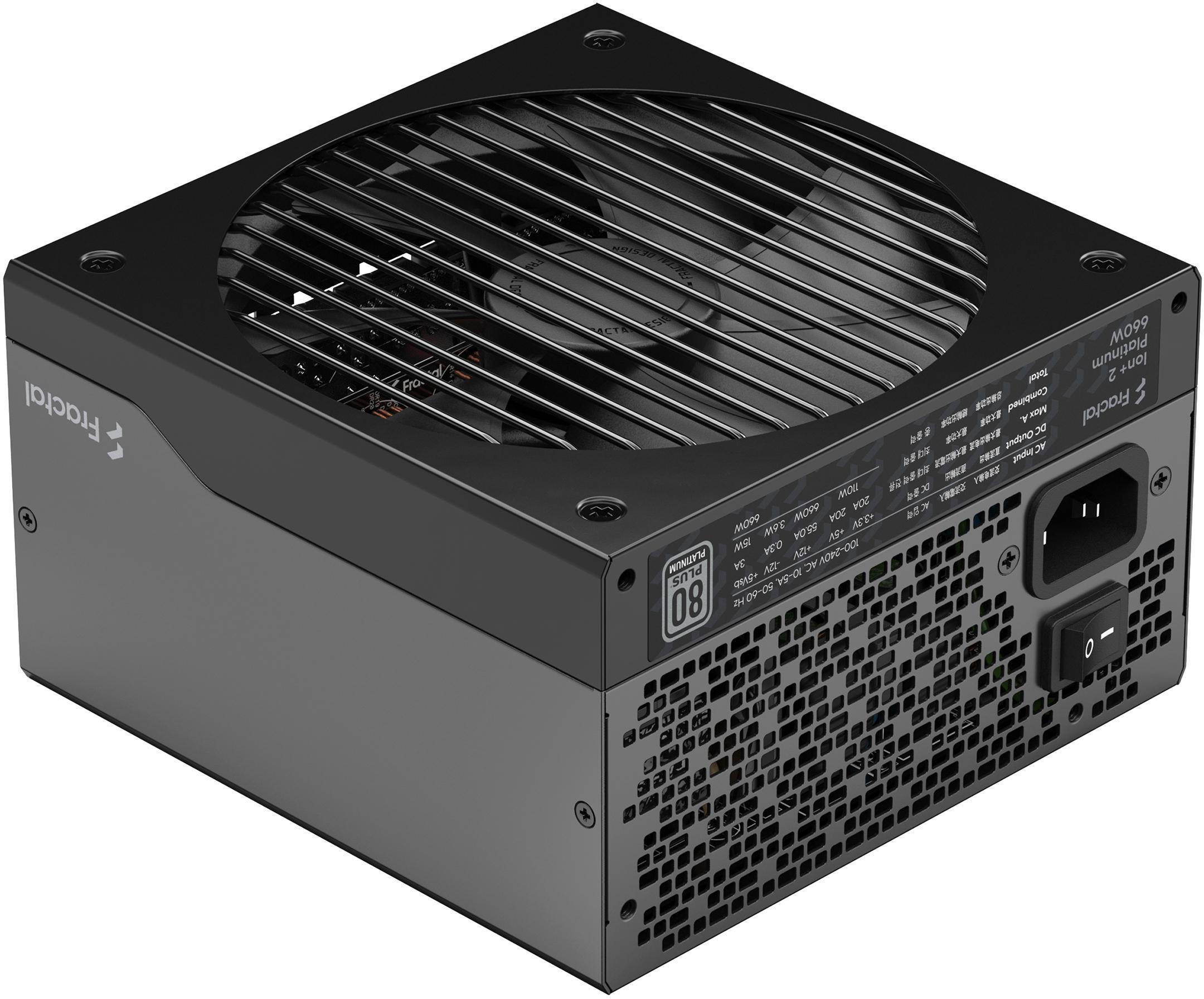 Fonte de Alimentação Fractal Design Ion+ 2 660W 80+ Platinum Full Modular