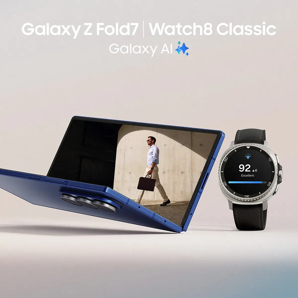 Smartphone Samsung Galaxy Z Fold7 8" 12GB/512GB Dual SIM Cinza Escuro