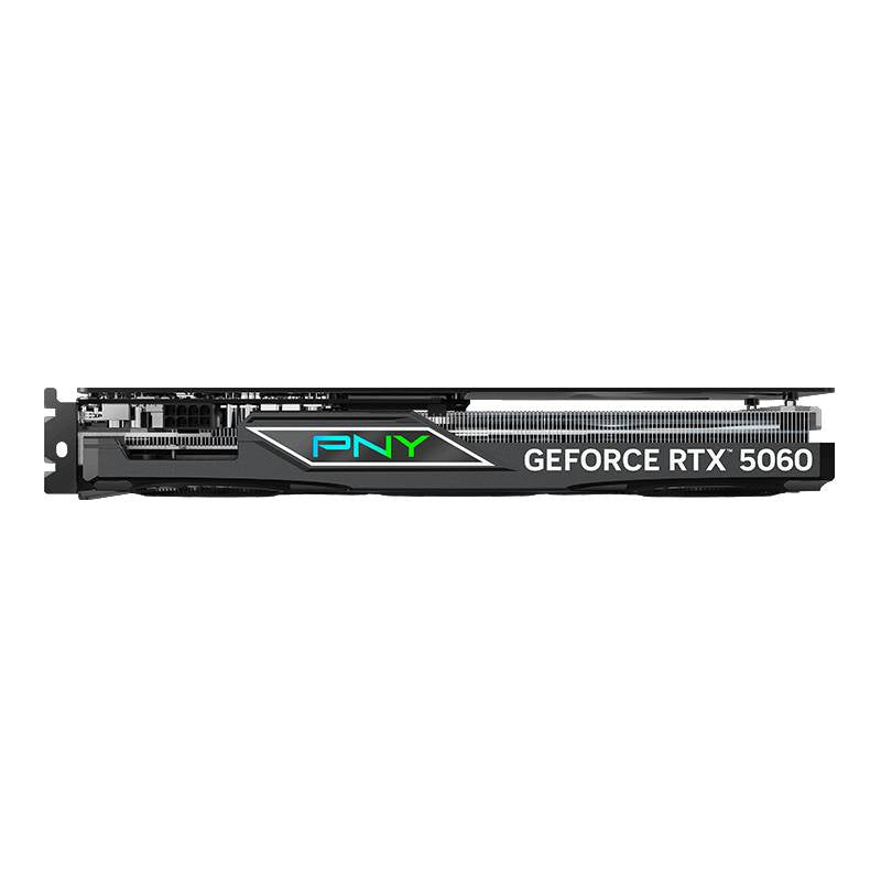 Placa Gráfica PNY NVIDIA GeForce RTX 5060 "Blackwell" ARGB EPIC-X RGB OC Triple Fan 8G GDDR7 DLSS4