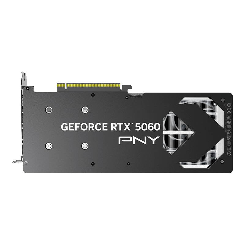 Placa Gráfica PNY NVIDIA GeForce RTX 5060 "Blackwell" ARGB EPIC-X RGB OC Triple Fan 8G GDDR7 DLSS4