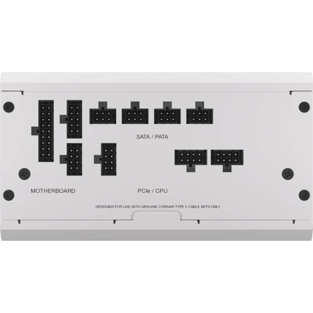 Fonte de Alimentação ATX Corsair RM750x Shift Series 750W 80 PLUS Gold Full Modular Branca